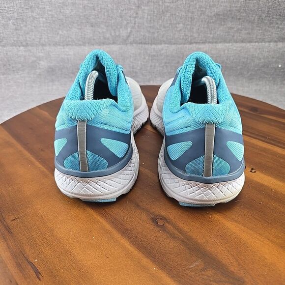 Saucony Guide Iso Athletic Running Sneakders S10415-4 White‎ Blue Womens Size 12 - Picture 8 of 14